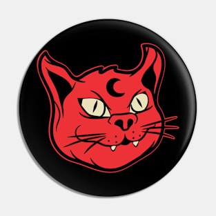 Little Devil Cat Pin