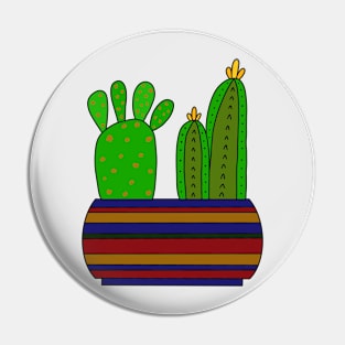 Cute Cactus Design #99: Enough Room For 2 Types Of Cacti Pin