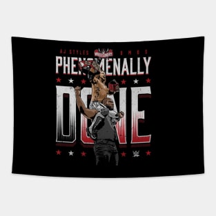 A.J. Styles & Omos Phenomenally Done Tapestry