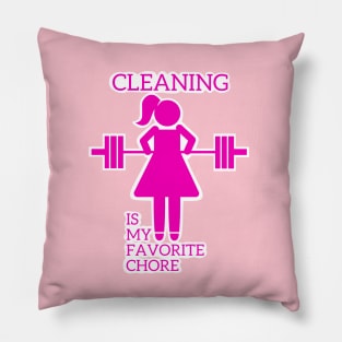 Women who clean Pillow