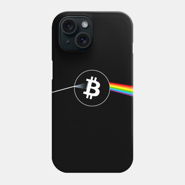 Bitcoin Prism Phone Case by The Libertarian Frontier 