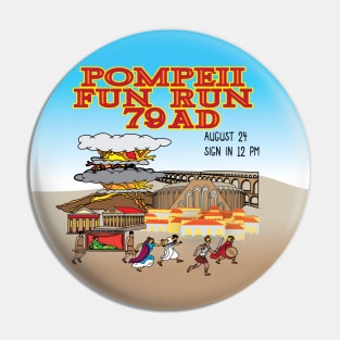 Pompeii Fun Run Pin