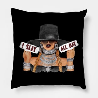 Women's I slay all day fashion Pillow