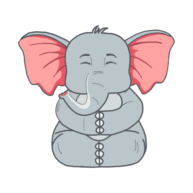 Cute, Sweet Elephant T-shirt by hasanclgn