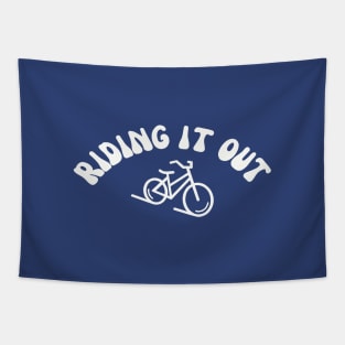 Riding It Out Tapestry