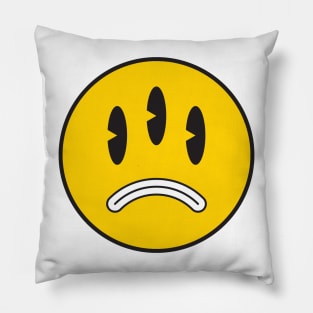 Sad alien face Pillow