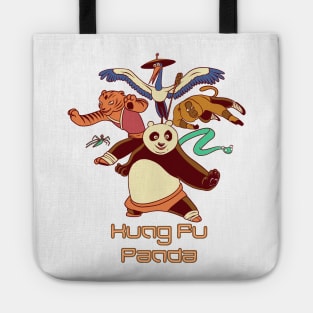 Retro Kung Fu Panda Tote