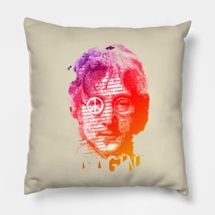 IMAGINE LENNON HIPPIE Pillow