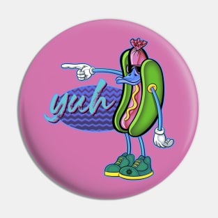 Yuh Duck Dog Pin