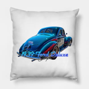 1939 Ford Deluxe Coupe Pillow