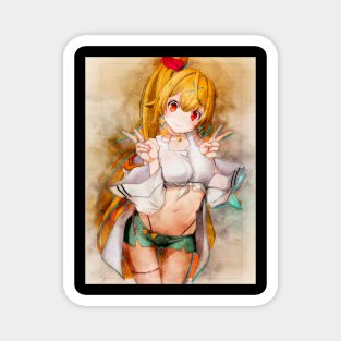 Hoshikawa Sara Anime Watercolor Magnet