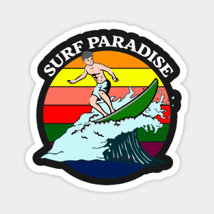 Surfing Paradise Magnet