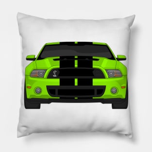 MUSTANG SHELBY GT500 LIME Pillow