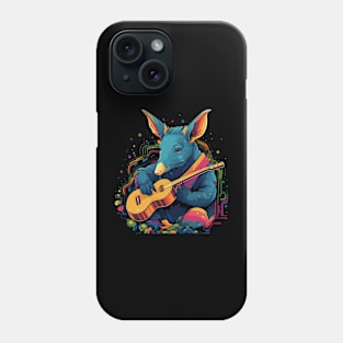 Aardvark Playing Violin Phone Case