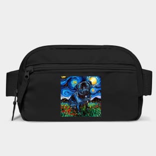 Black Pug Night Bag