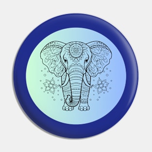 Zen Elephant Pin