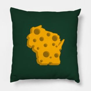 Wis-cheese-consin - green 1 Pillow