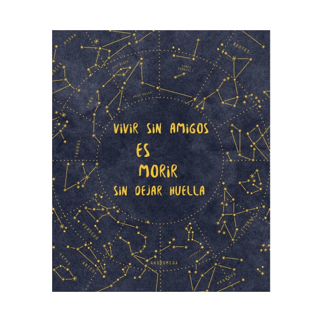 Motivation - Vivir sin amigos es morir sin dejar huella - Living without friends is like dying without leaving a trace by GaYardo