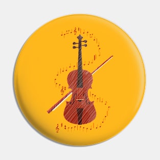 Violin playing Beethoven's Hymn of Joy. Pin