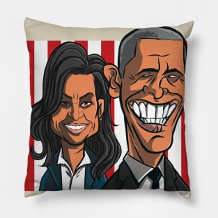 Obama 4th of July Pillow