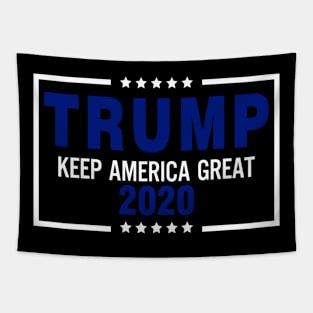 Trump 2020 Keep America Great 2020 Face Mask Tapestry