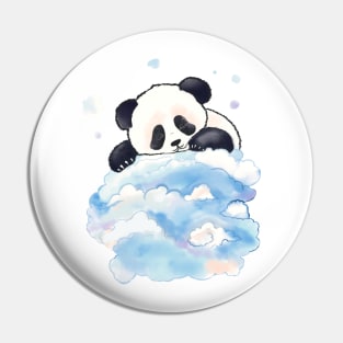 Sleepy Panda Pin