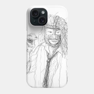 SCRIBBLE MANKIND Phone Case