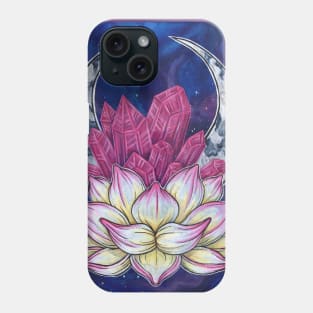 Crystal Lotus Phone Case