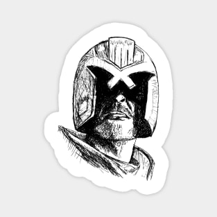 Dredd Inktober Magnet