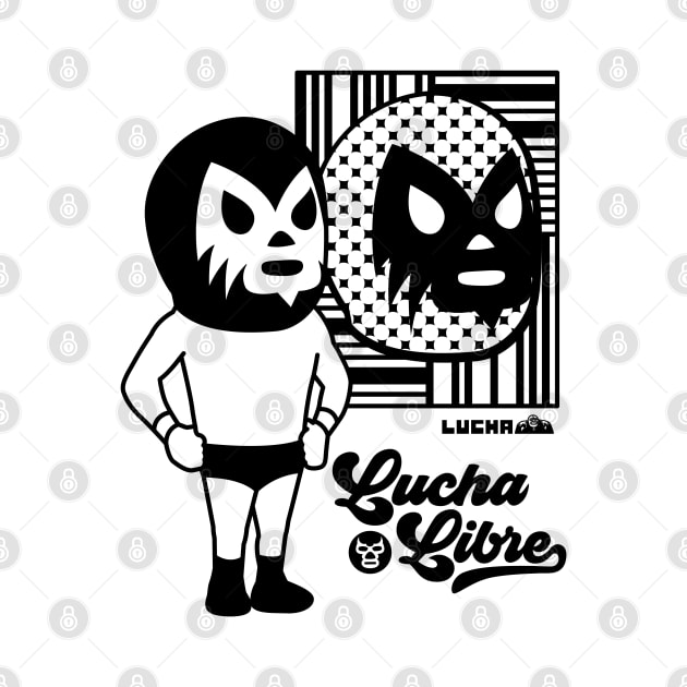 LUCHA LIBRE#146mono by RK58