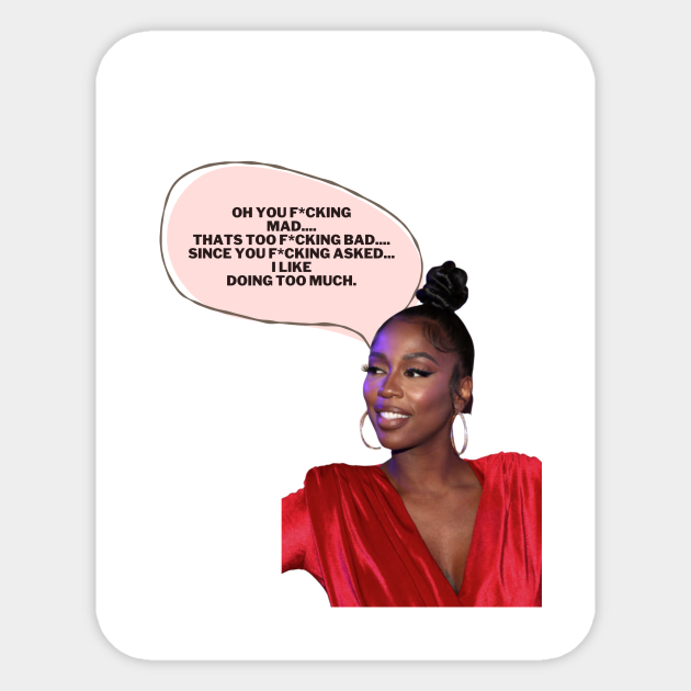 Kash Doll Rap Quotes - Sticker | TeePublic