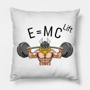 E=MC LIFT Pillow