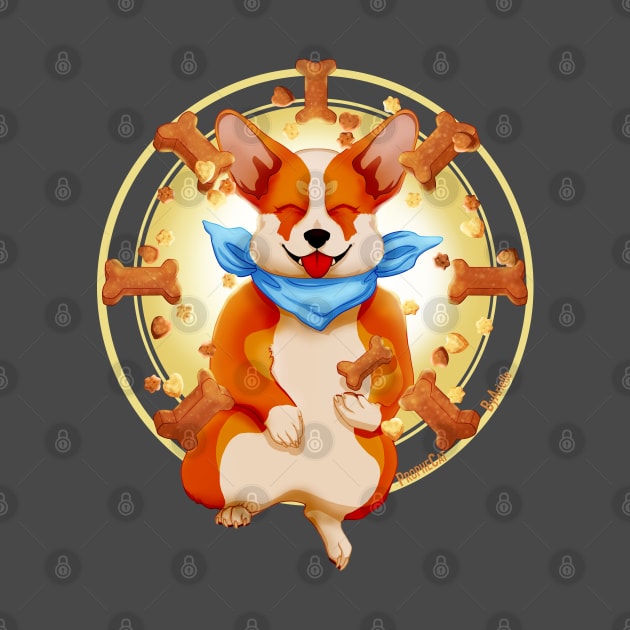 Zen Corgi by byarielle