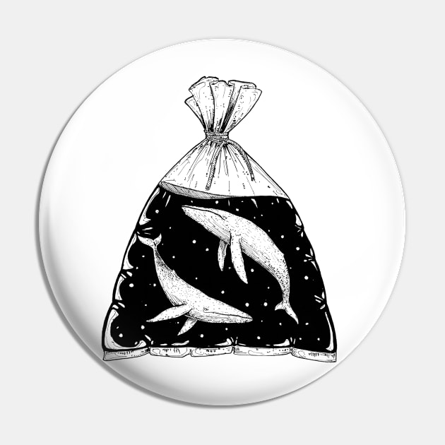 whale Pin by rudoi