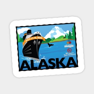 Me and the Magic 2025 Alaska Cruise Magnet