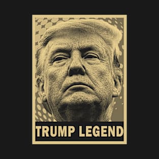 trump - legend brown cream T-Shirt