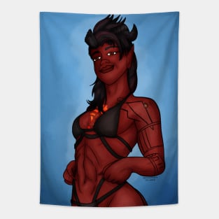Karlach Pinup Tapestry