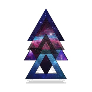 Triangle Universe Space T-Shirt