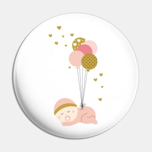 Baby girl Pin