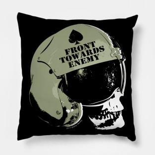 Front Towards Enemy -Chopper pilot Pillow