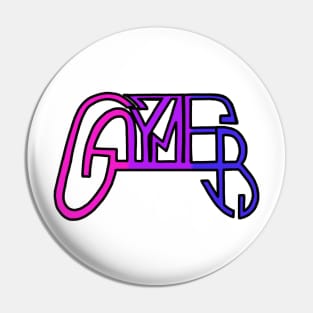 Gaymer Bisexual Pin