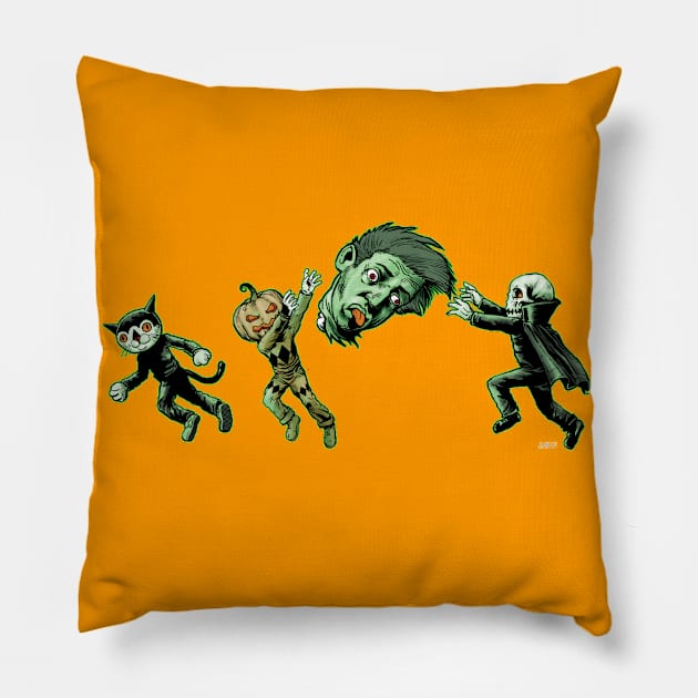 Catch! Pillow by D.W. Frydendall