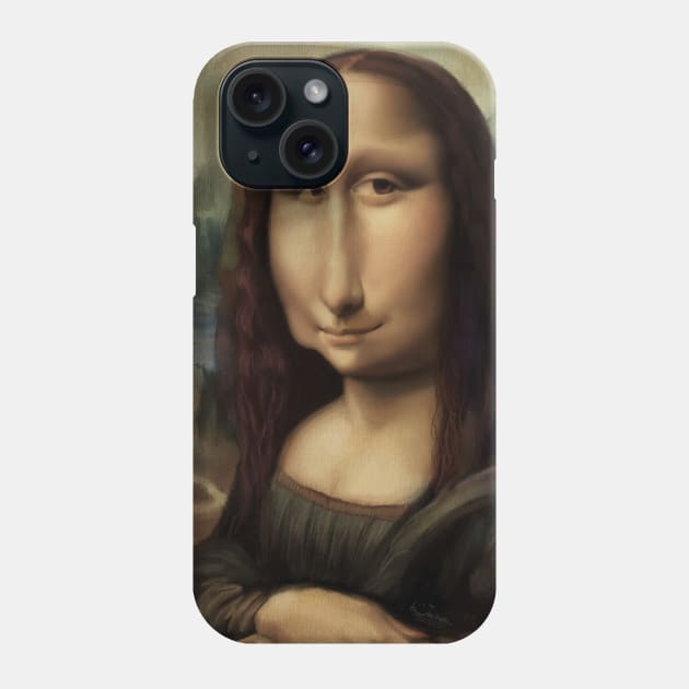 Mona Lisa Phone Case by AlexNovo