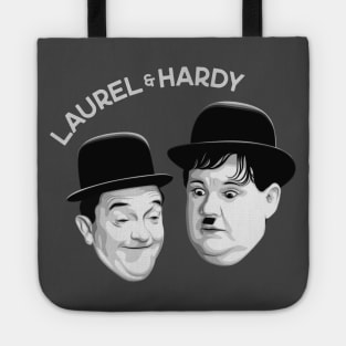 Laurel & Hardy (Monochrome) Tote