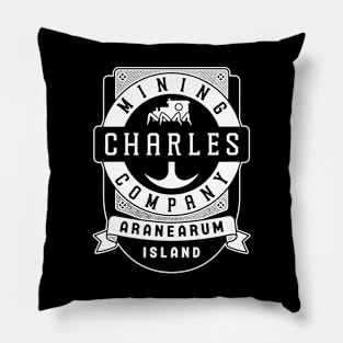 Charles Mining Company Crest Pillow