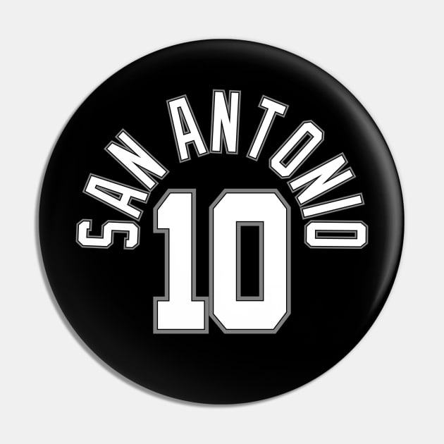 San Antonio - Sochan Pin by Buff Geeks Art