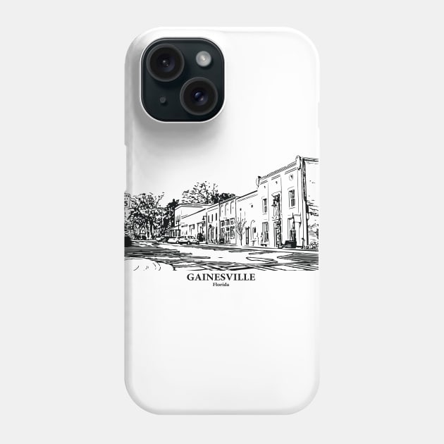 Gainesville - Florida Phone Case by Lakeric