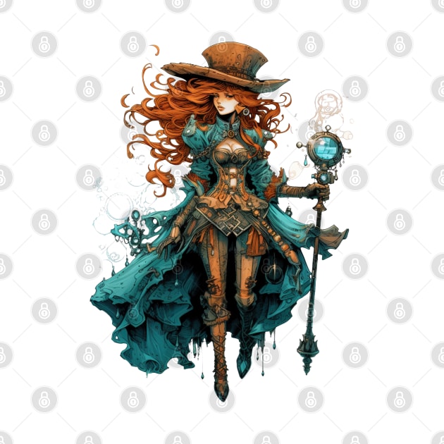 Steampunk Witch #12 by Chromatic Fusion Studio