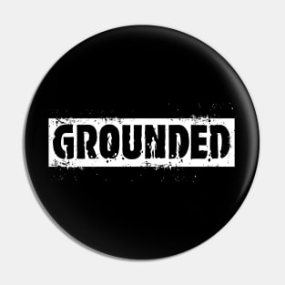 grunge of ground Pin