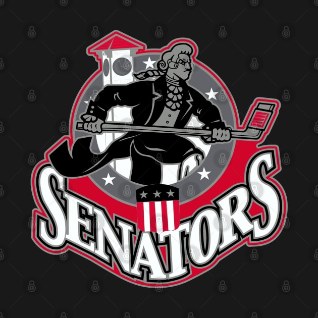 Senators Hockey Logo by DavesTees